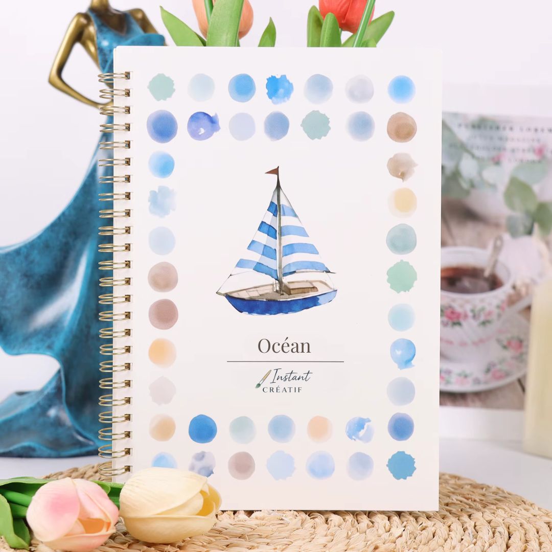 Carnet d'aquarelle Instant Créatif