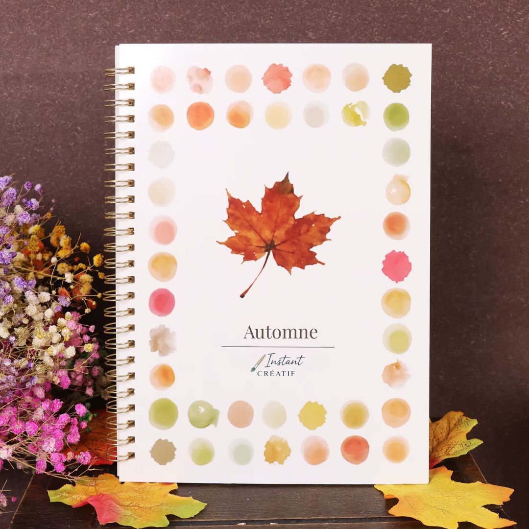 Carnet d'aquarelle Instant Créatif