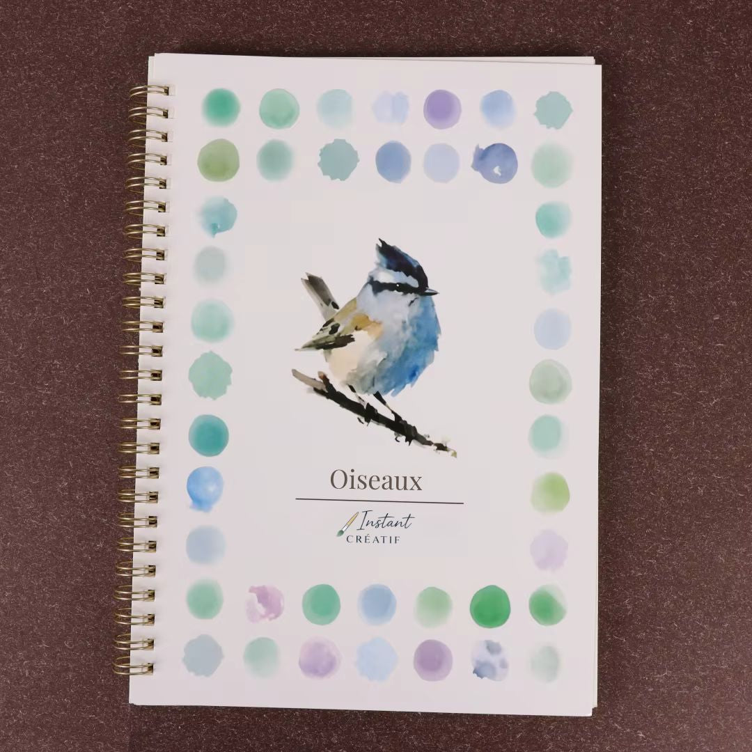 Carnet d'aquarelle Instant Créatif
