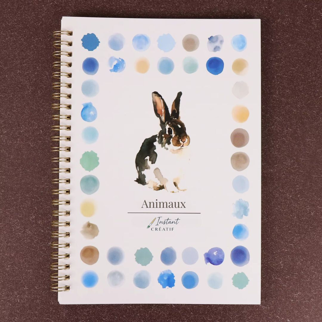 Carnet d'aquarelle Instant Créatif